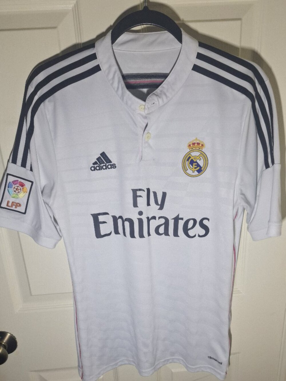 Mens Adidas Real Madrid Bale #11 2014/15 La Liga Jersey - Small - USED